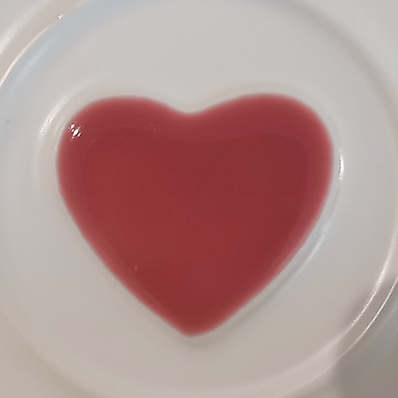 STARBUCKS 2005 Pink Heart Coffee/Tea Cup With Saucer Plate. Collectibles.. - Picture 4 of 15